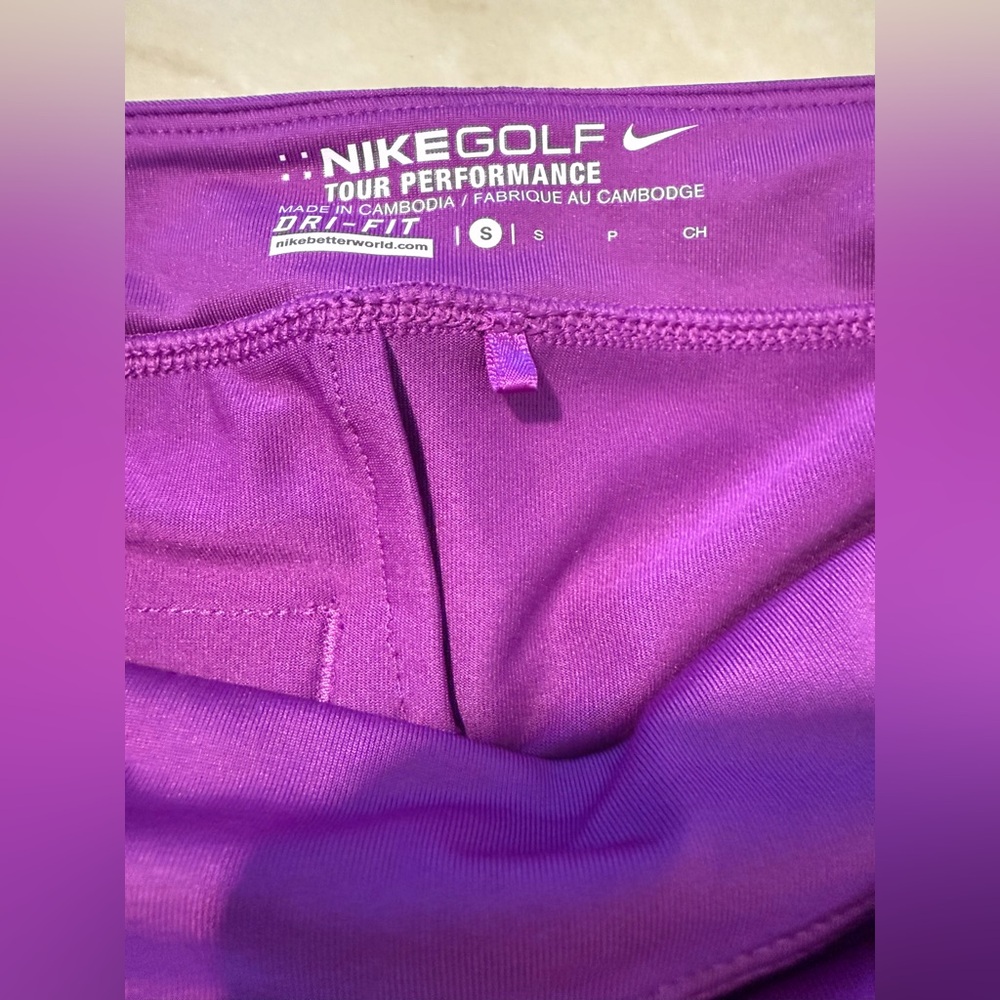 Nike Golf Tour Performance Skirt in Vibrant Purple - Picture 4 of 4